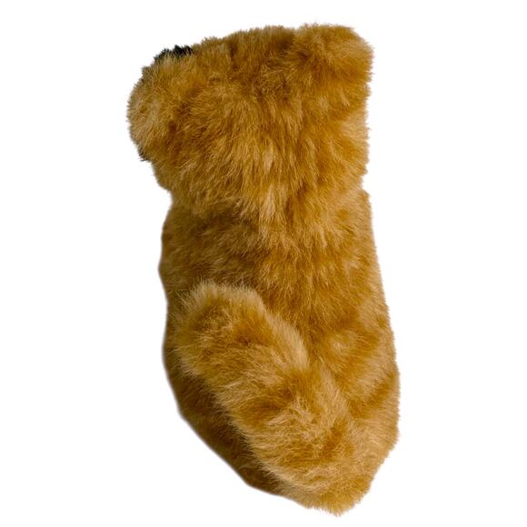 American Girl Pet Cat Ginger Calico Kitty Plush Toy Poseable Tail Faux Fur Vtg - Picture 3 of 7